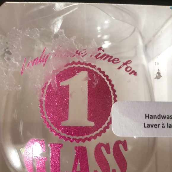 NEW Wine Glass Bottle Topper - I Only Have Time for 1 Glass - Picture 3 of 4